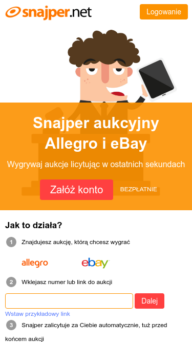 mobilny snajper aukcyjny